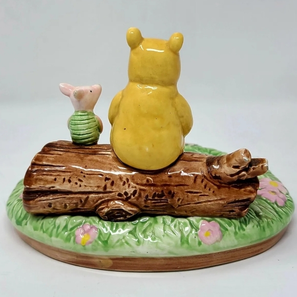 Vintage Disney Winnie the Pooh and Piglet Ceramic Soap Dish - Picture 4 of 7